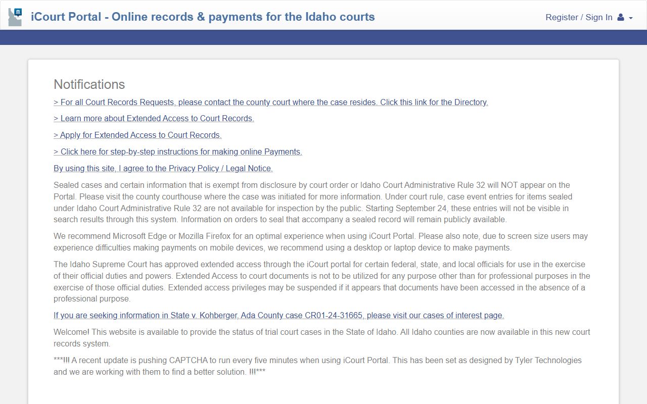 Clark County court records after arrest iCourt portal